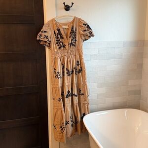 Anthropologie Long Dress Women's Size Small & Petite